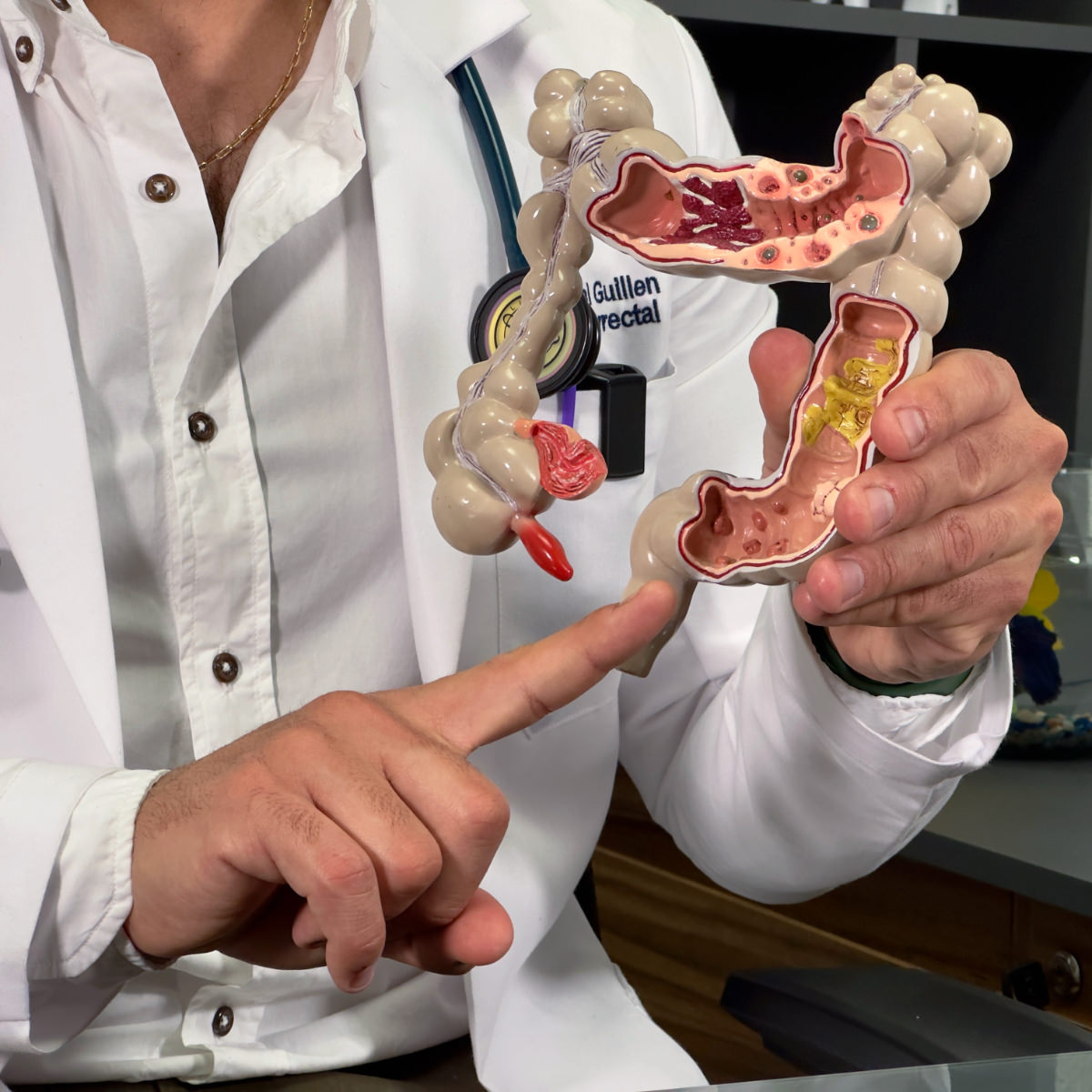 Consulta médica - Diagnóstico claro